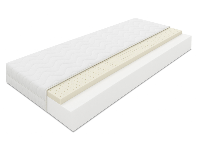 Oboustranná pěnová matrace s latexem 140x200 MAJESTA 15