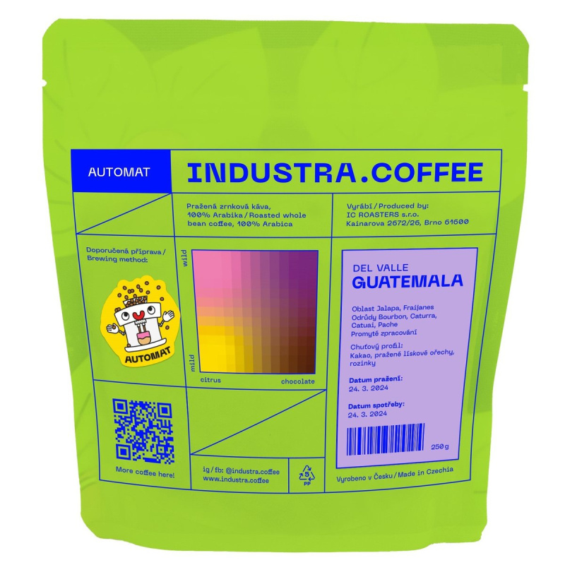Industra.Coffee Automat espresso zrnková káva