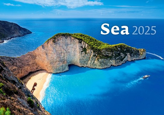 Kalendář nástěnný 2025 - Sea