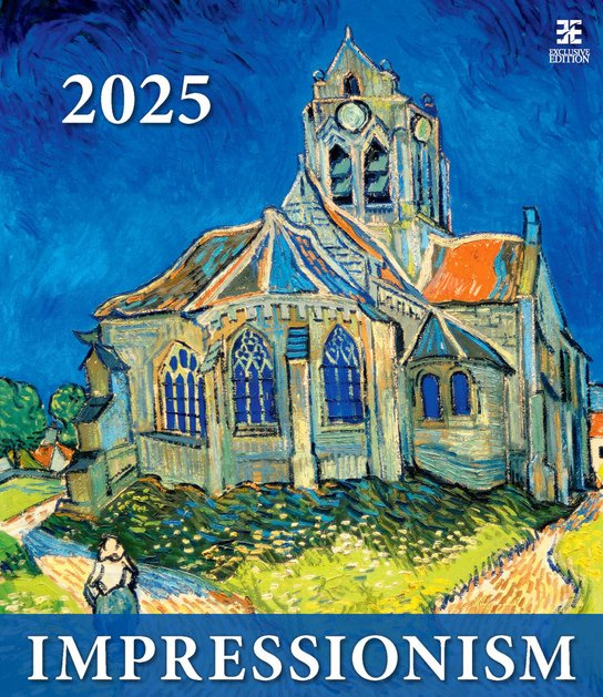 Nástěnný kalendář Impressionism 2025