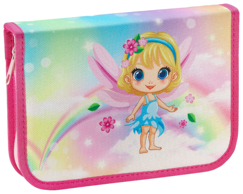 Penál jednopatrový - 2 chlopně, Fairy Tale