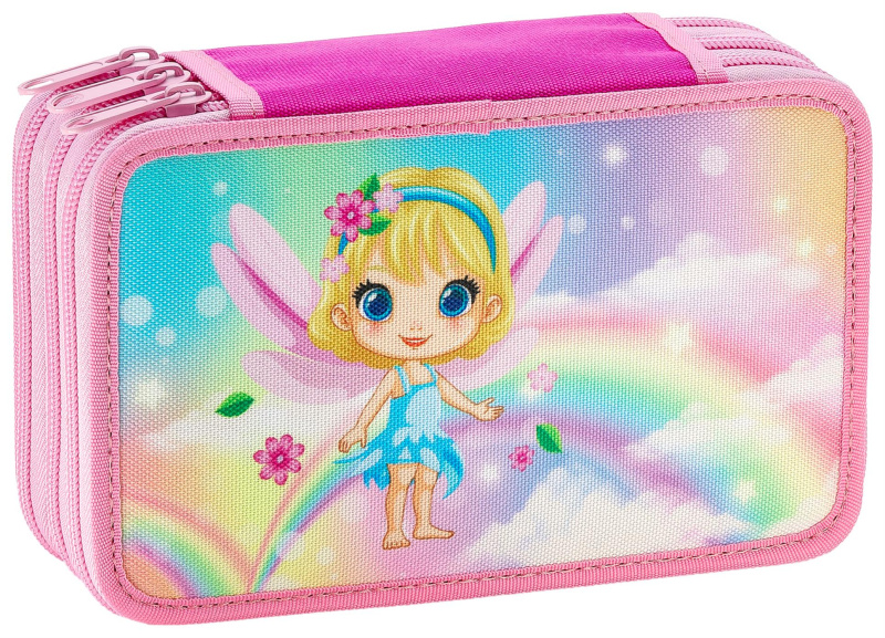 Školní penál třípatrový Fairy Tale Helma 365