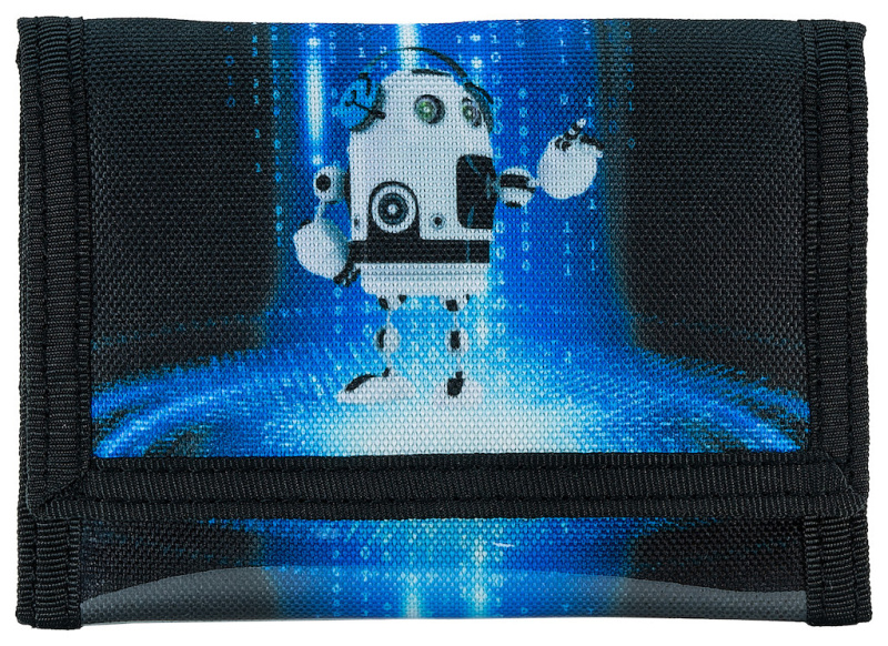Peněženka na krk Funny Robots Helma 365