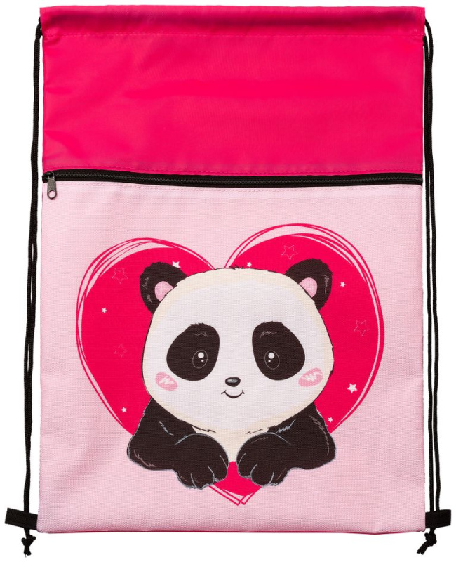 Sáček na tělocvik Panda Love Helma 365