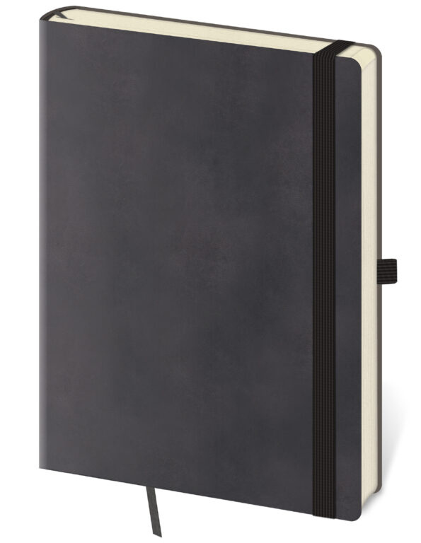 Zápisník Flexies Grey tečkovaný L