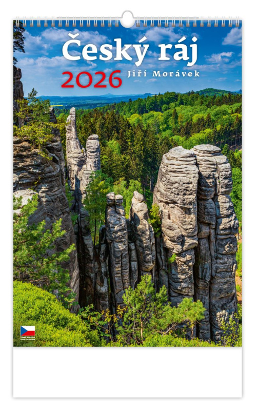 Český ráj 2026 - nástěnný kalendář
