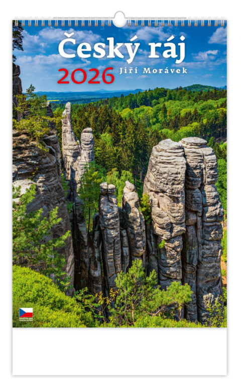 Český ráj 2026 - nástěnný kalendář