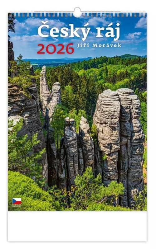 Český ráj 2026 - nástěnný kalendář
