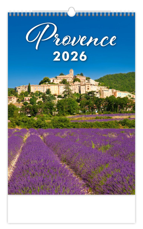 Nástěnný kalendář Provence 2026