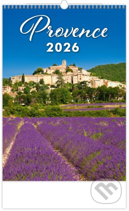 Nástěnný kalendář Provence 2026
