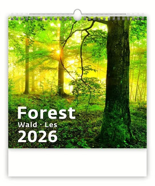 Les 2026 - nástěnný kalendář