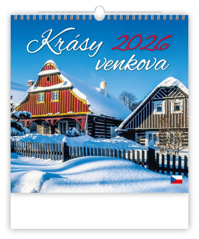 Kalendář nástěnný 2026 - Krásy venkova
