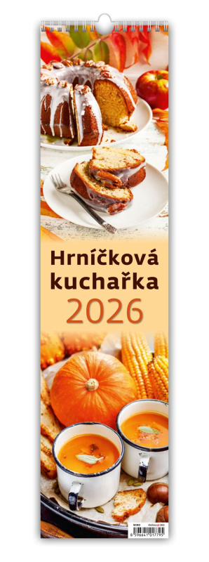 Hrníčková kuchařka vázanka 2026 - nástěnný kalendář