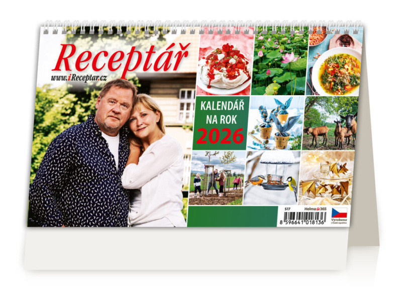 Kalendář stolní 2026 - Receptář