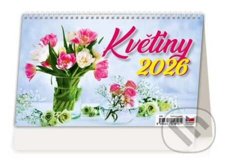 Květiny 2026 - stolní kalendář