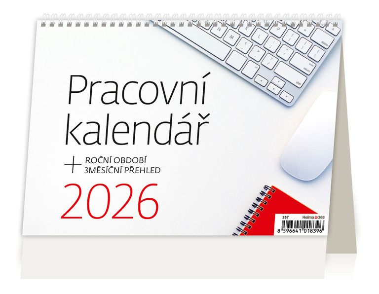 Kalendář stolní 2026 - Pracovní kalendář