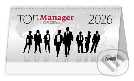 TOP Manager 2026 - stolní pracovní kalendář