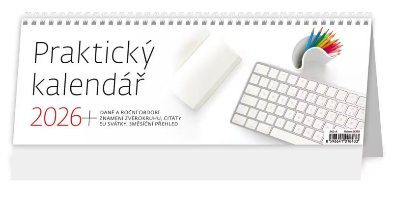 Kalendář stolní 2026 - Praktický kalendář