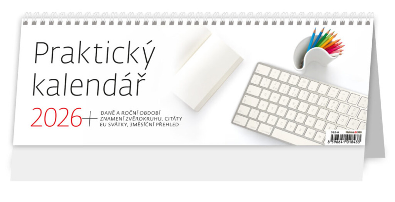 Kalendář stolní 2026 - Praktický kalendář