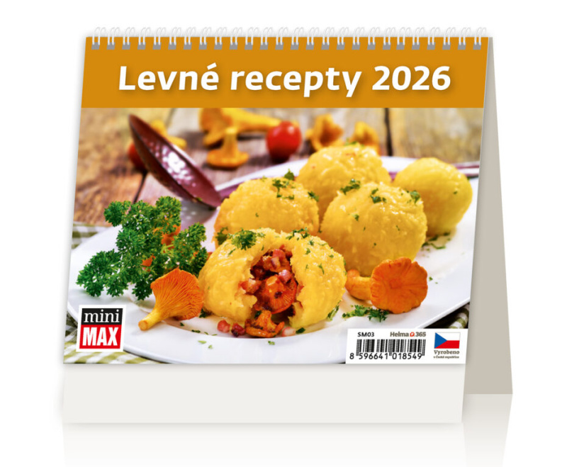 Kalendář stolní 2026 - MiniMax Levné recepty