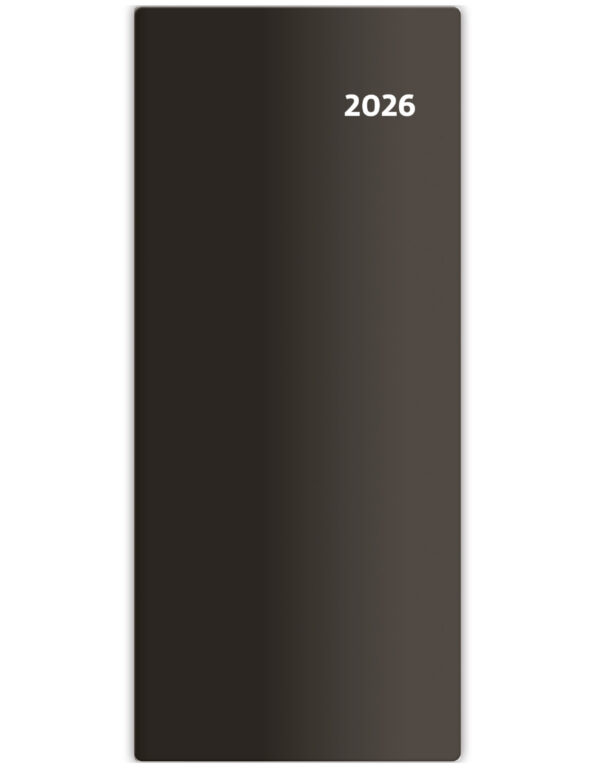 Diář 2026 kapesní - Torino měsíční - černá