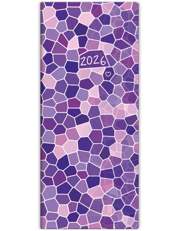 Diář 2026 kapesní - Napoli měsíční - design 1