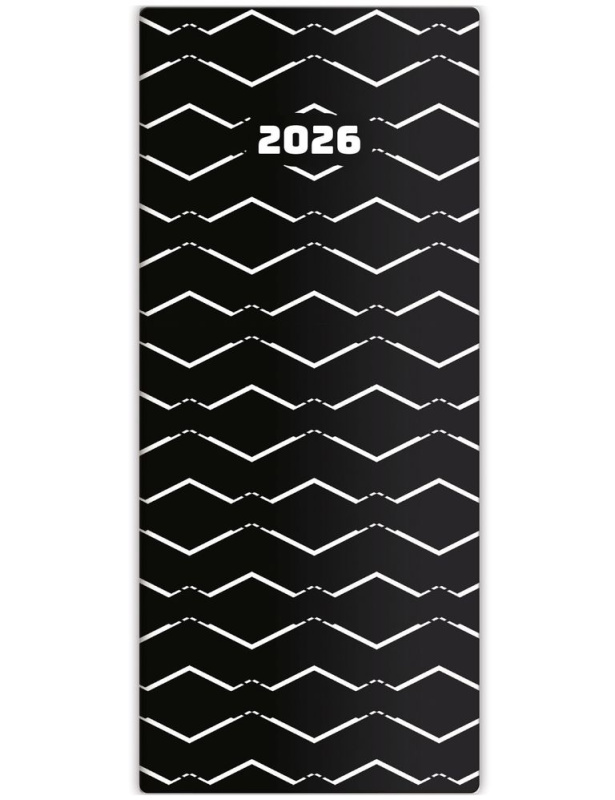 Diář 2026 kapesní - Napoli měsíční - design 3