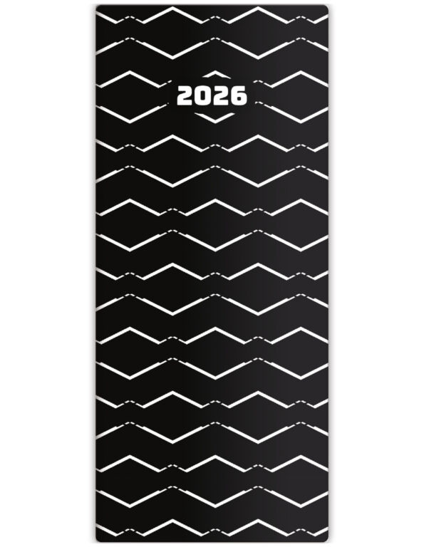 Diář 2026 kapesní - Napoli měsíční - design 3