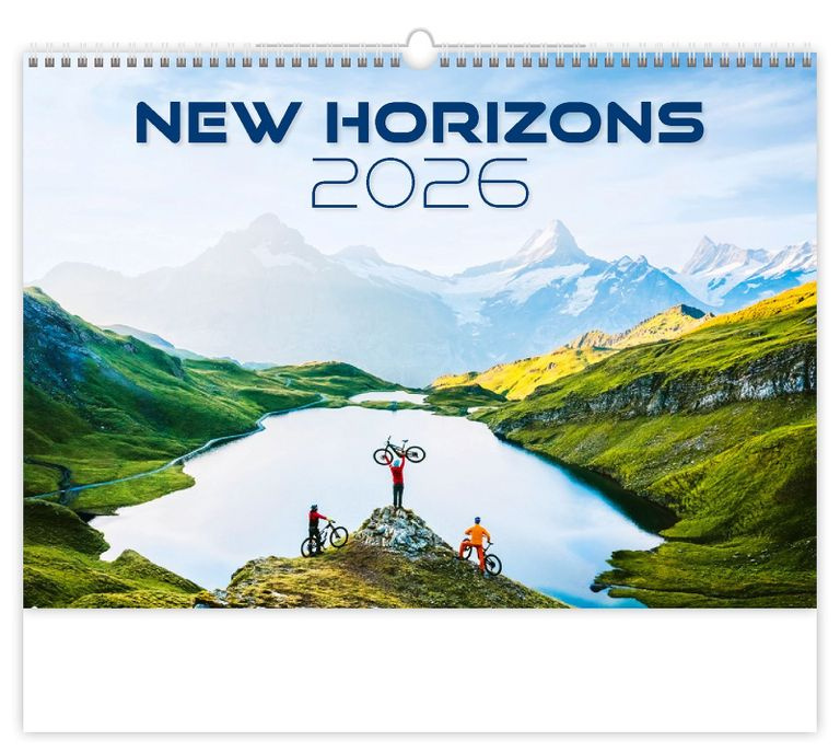 New Horizons 2026 - nástěnný kalendář (univerzální kalendárium)