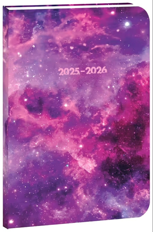 Školní diář STUDENT Universe 2025/26 - české kalendárium Helma 365