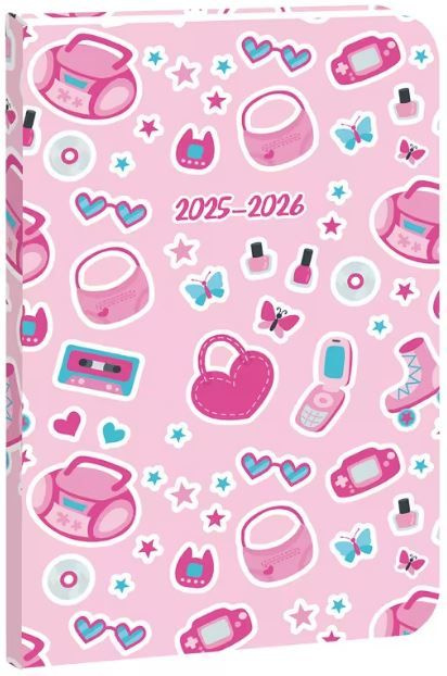 Školní diář STUDENT Pinky 2025/26 - české kalendárium Helma 365