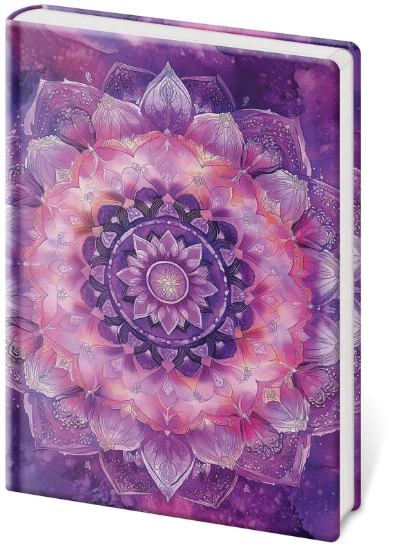 Linkovaný zápisník Vario L - MANDALA Helma 365