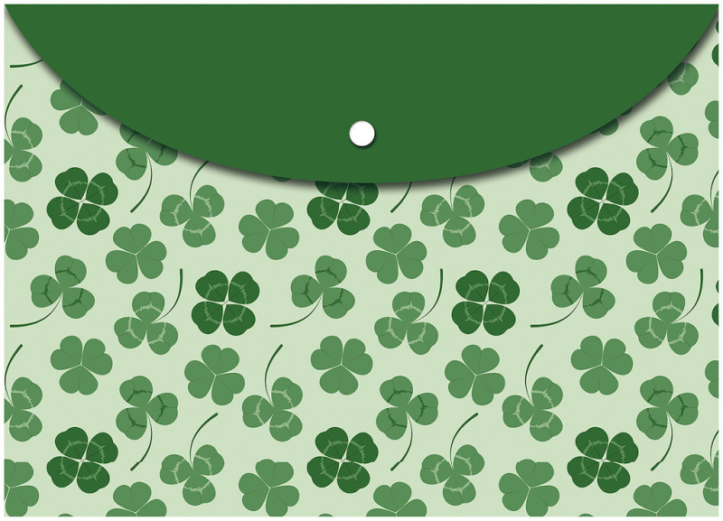 Desky s drukem na dokumenty A4 PVC - Luck