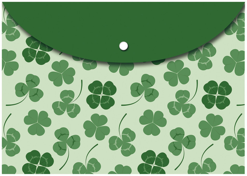 Desky s drukem na dokumenty A5 PVC - Luck