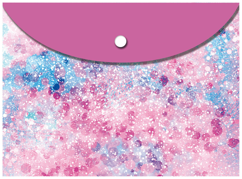 Desky s drukem na dokumenty A6 PVC - Stellar