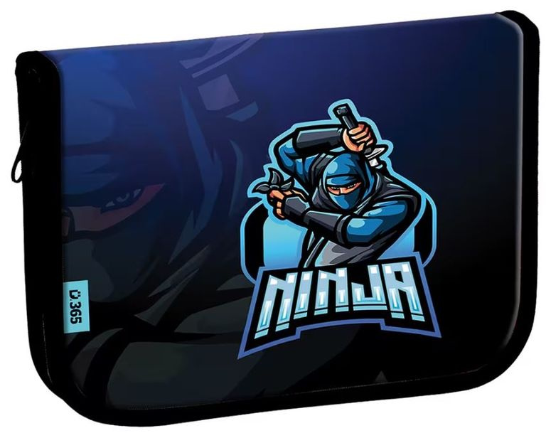 Školní penál jednopatrový Ninja Helma 365