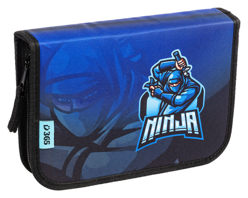 Školní penál jednopatrový Ninja Helma 365
