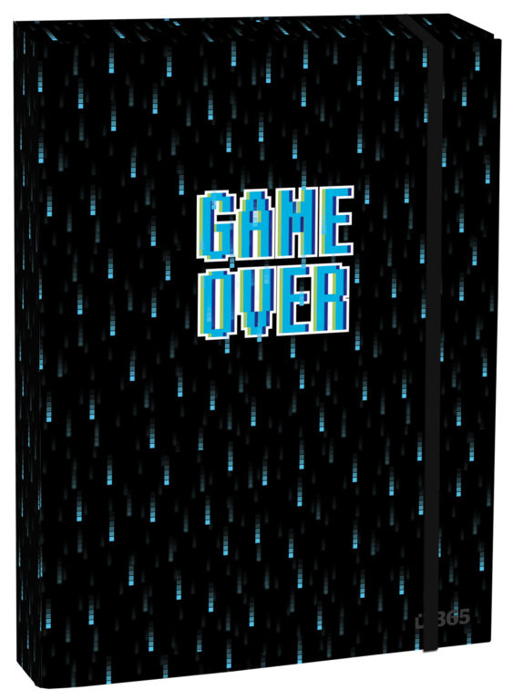 Box na sešity A4 - s klopou, Game Over