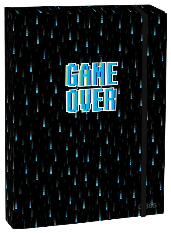 Box na sešity A4 - s klopou, Game Over