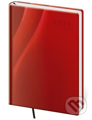 Denní diář 2026 A5 Vario Red design