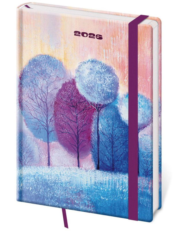 Týdenní diář 2026 A5 Vario Eden s gumičkou - kniha z kategorie Zápisníky, kalendáře