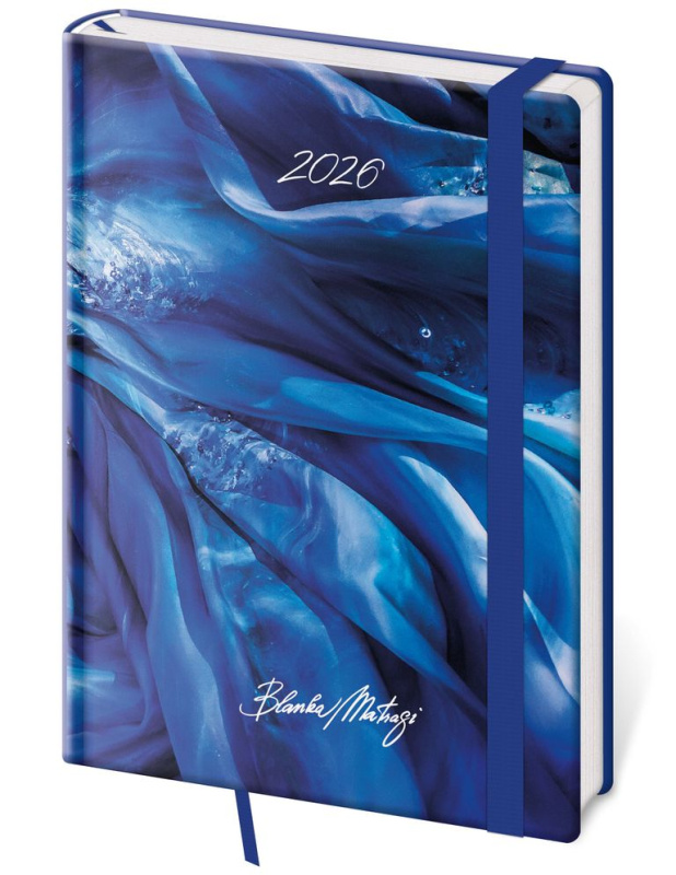 Týdenní diář 2026 A5 Vario Matragi Blue s gum - kniha z kategorie Zápisníky, kalendáře