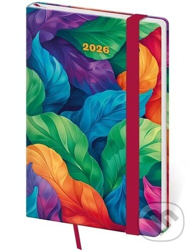 Kapesní diář 2026 Vario Tropical s gumičkou