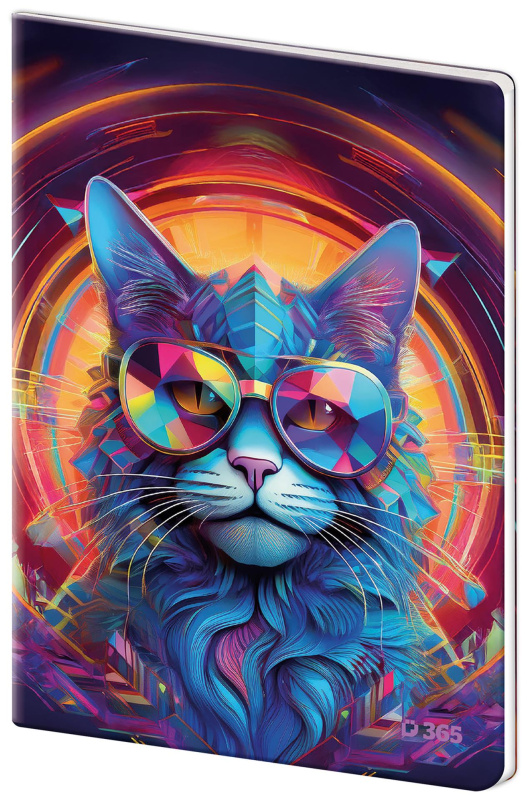 Sešit 544 plastové desky – Cat Helma 365