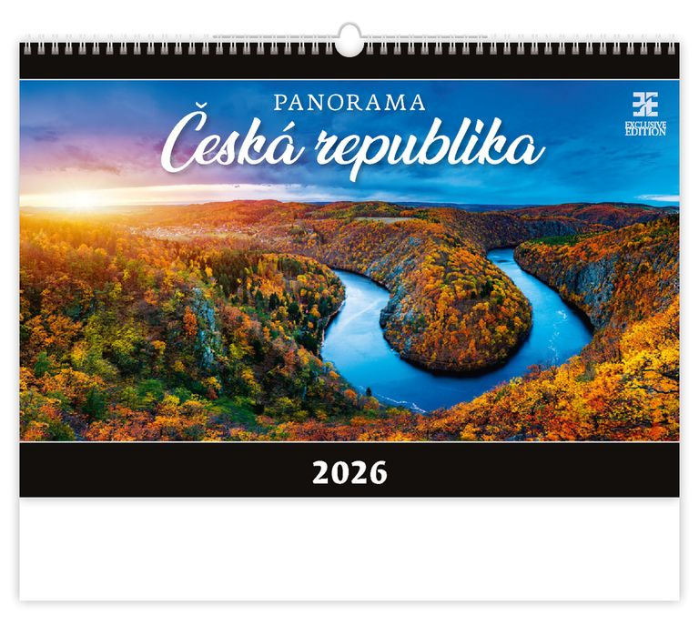 Kalendář nástěnný 2026 Exclusive Edition - Panorama – Česká republika