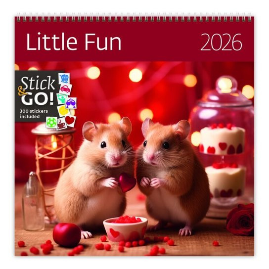 Little Fun 2026 - nástěnný kalendář