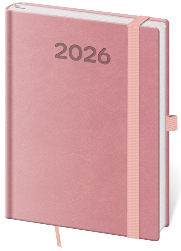 Týdenní diář 2026 A5 Print Pop růžový - kniha z kategorie Zápisníky, kalendáře