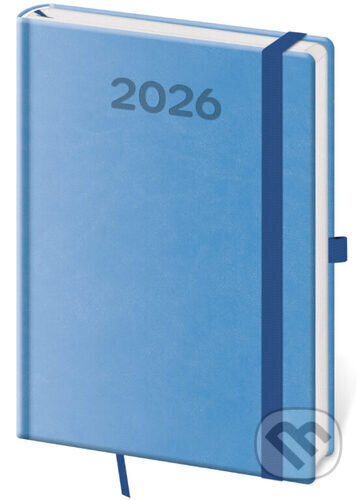 Týdenní diář 2026 A5 Print Pop světle modrý - kniha z kategorie Zápisníky, kalendáře
