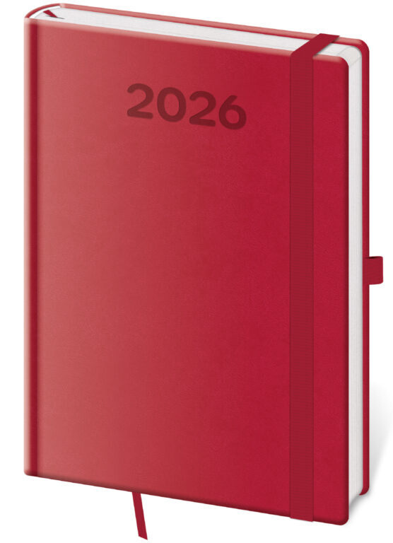 Týdenní diář 2026 A5 Print Pop malinový - kniha z kategorie Zápisníky, kalendáře