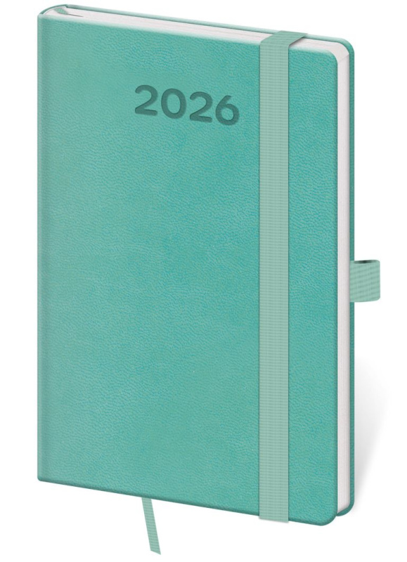 Kapesní diář 2026 Print Pop světle zelený - kniha z kategorie Zápisníky, kalendáře